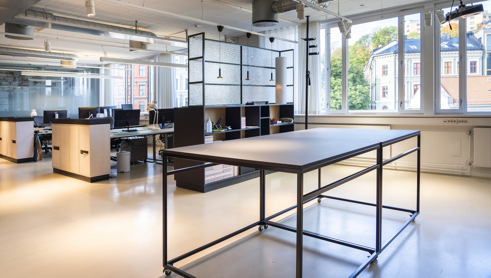 Kontorlandskap Galleribilde