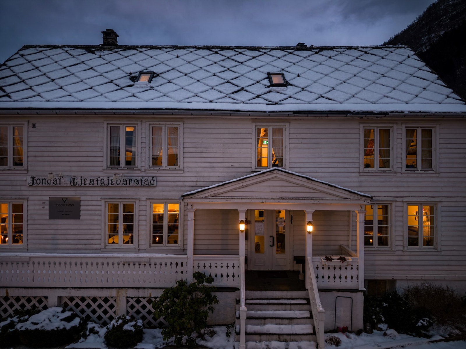 Velkommen på kvelden Galleribilde
