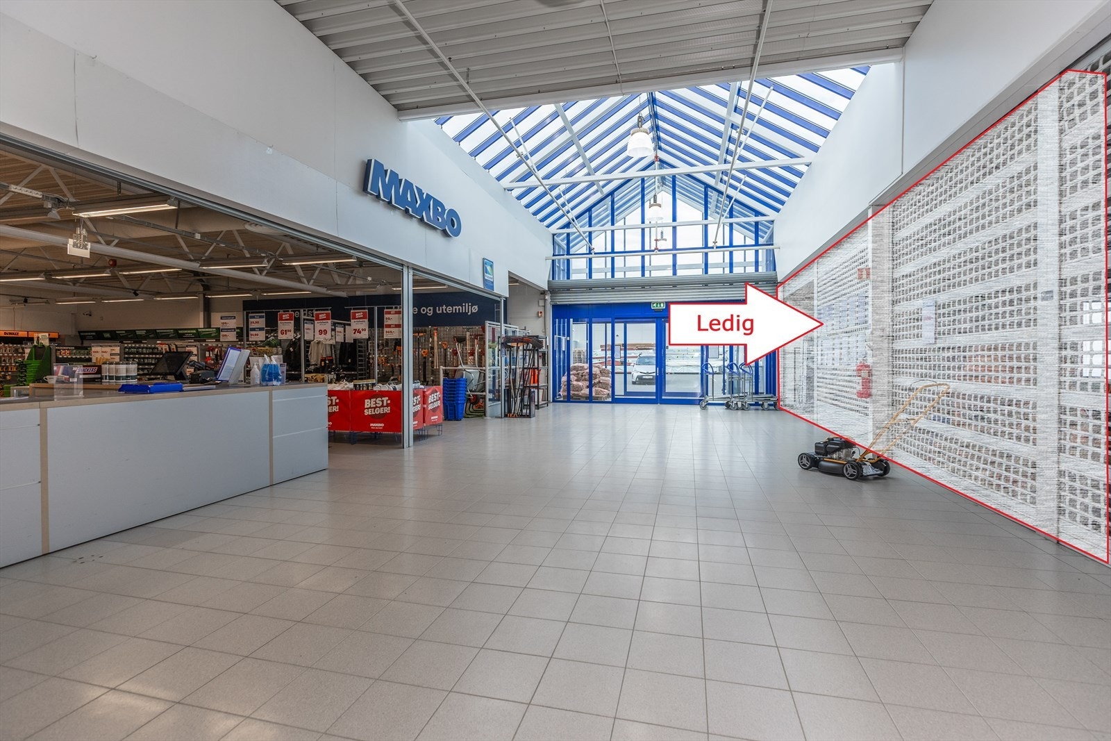 Ledig 230 kvm Galleribilde