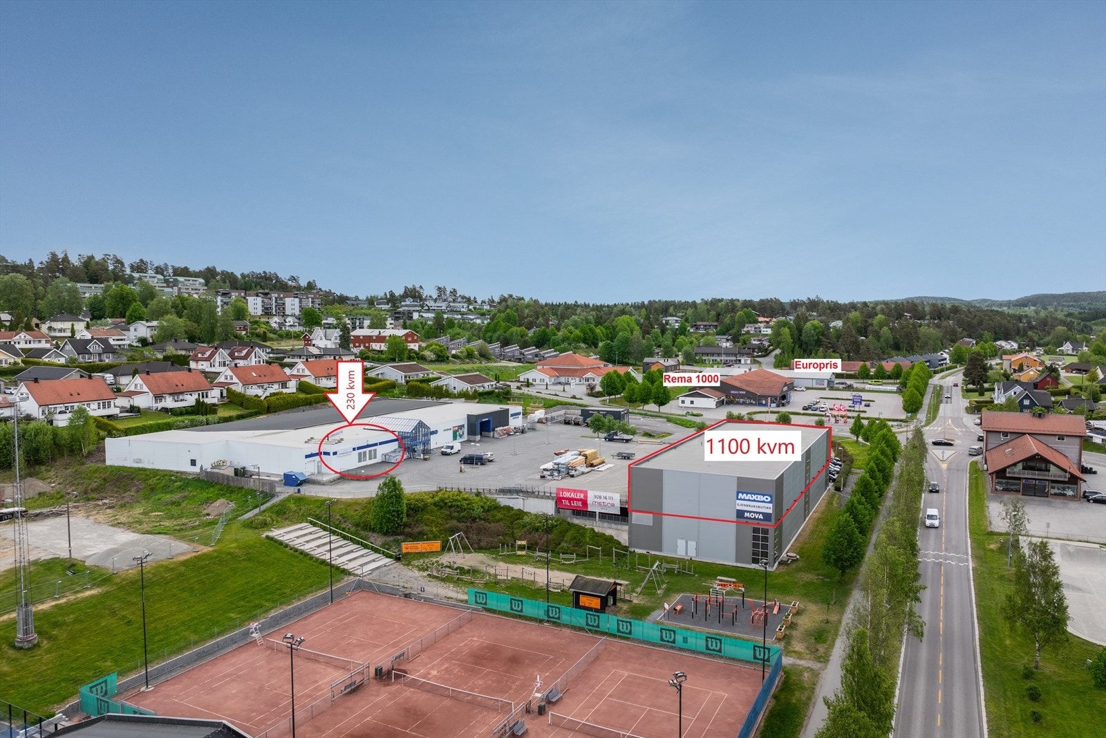 Meget fine lokaler Galleribilde