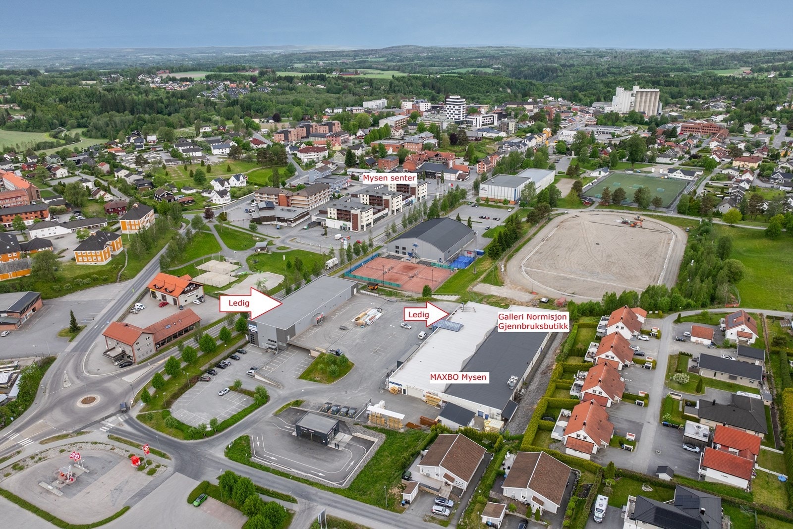 Gratis kundeparkering Galleribilde