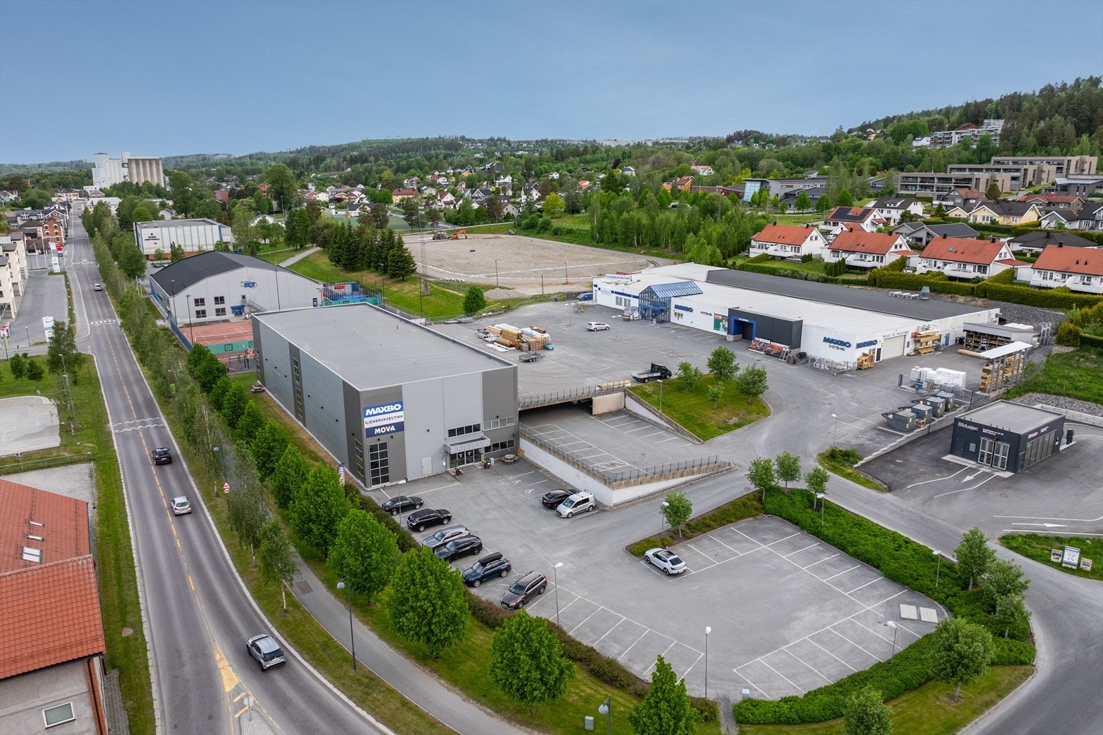 Meget sentralt i Mysen Galleribilde