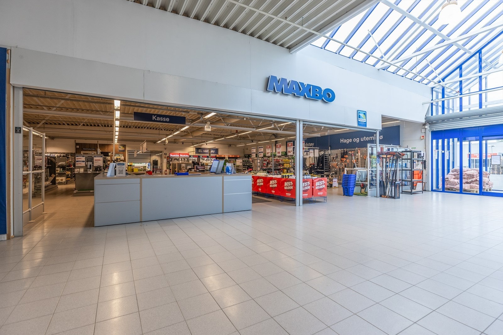 Inngang Maxbo Galleribilde