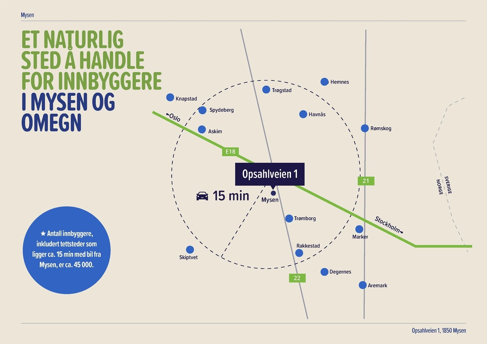Meget profilert beliggenhet Galleribilde