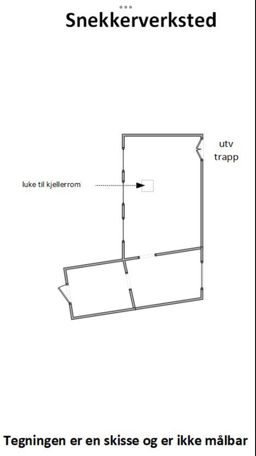 Snekkerverksted hovedbygning Galleribilde