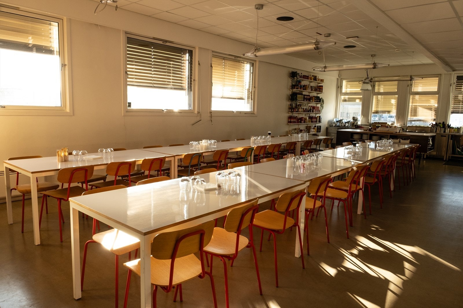 Akershusstranda 37 - Kantine utstyrt med storkjøkken. Galleribilde