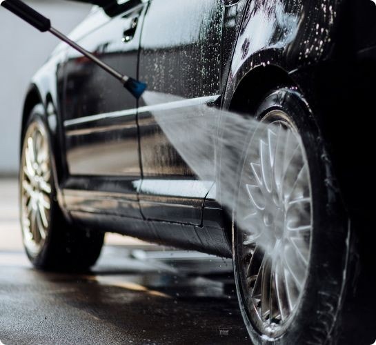 Bilvask Galleribilde