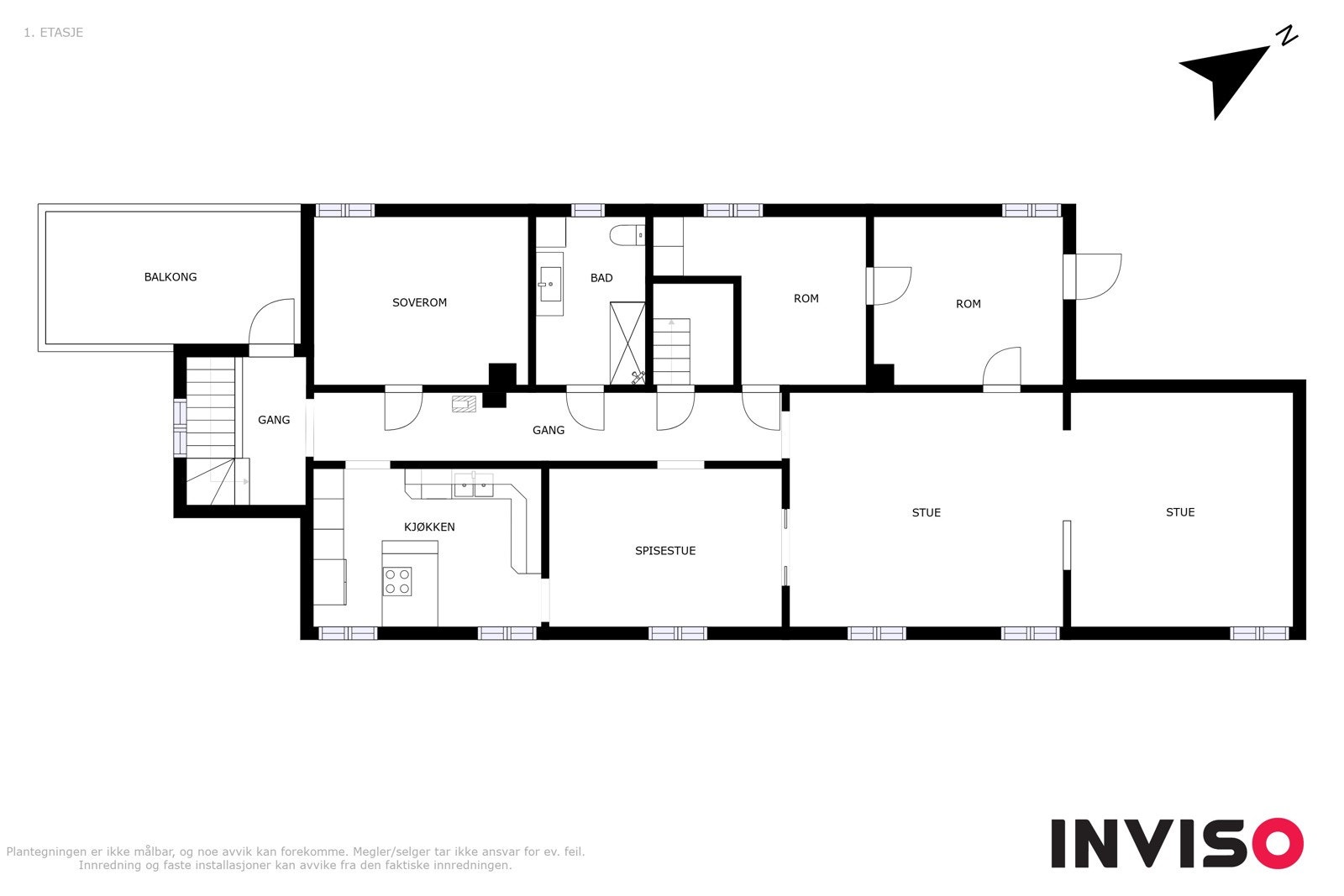 Plantegning 2. etasje. Galleribilde