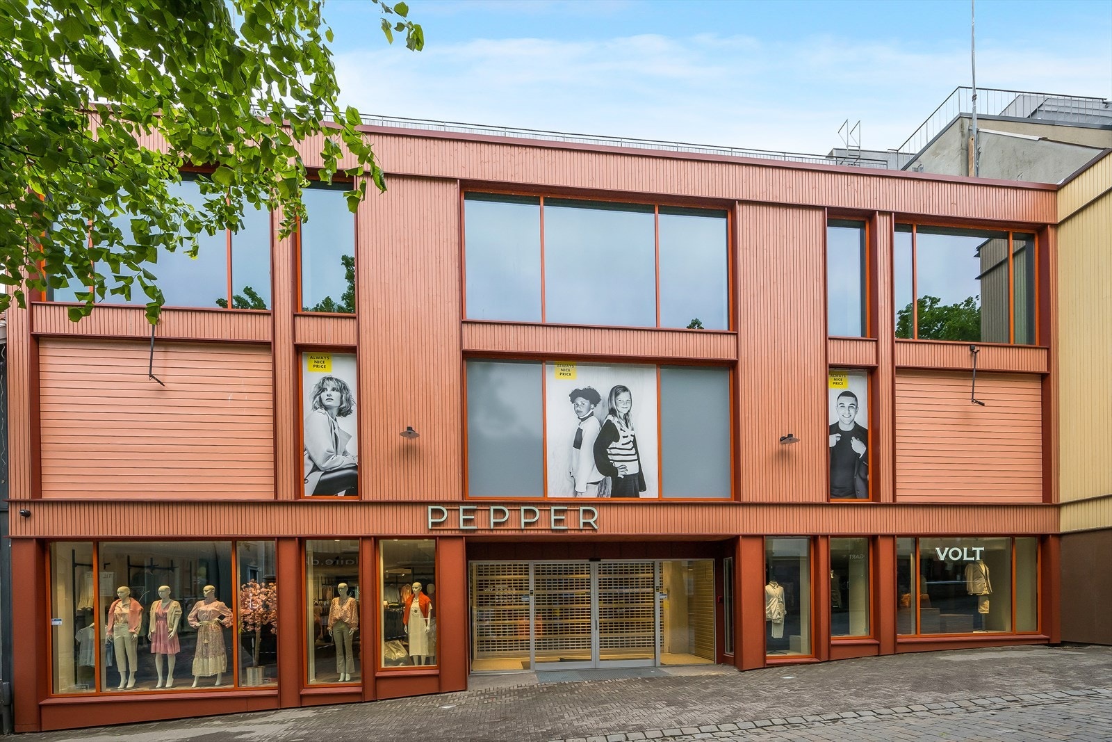 Fasade mot Torvgaten Galleribilde