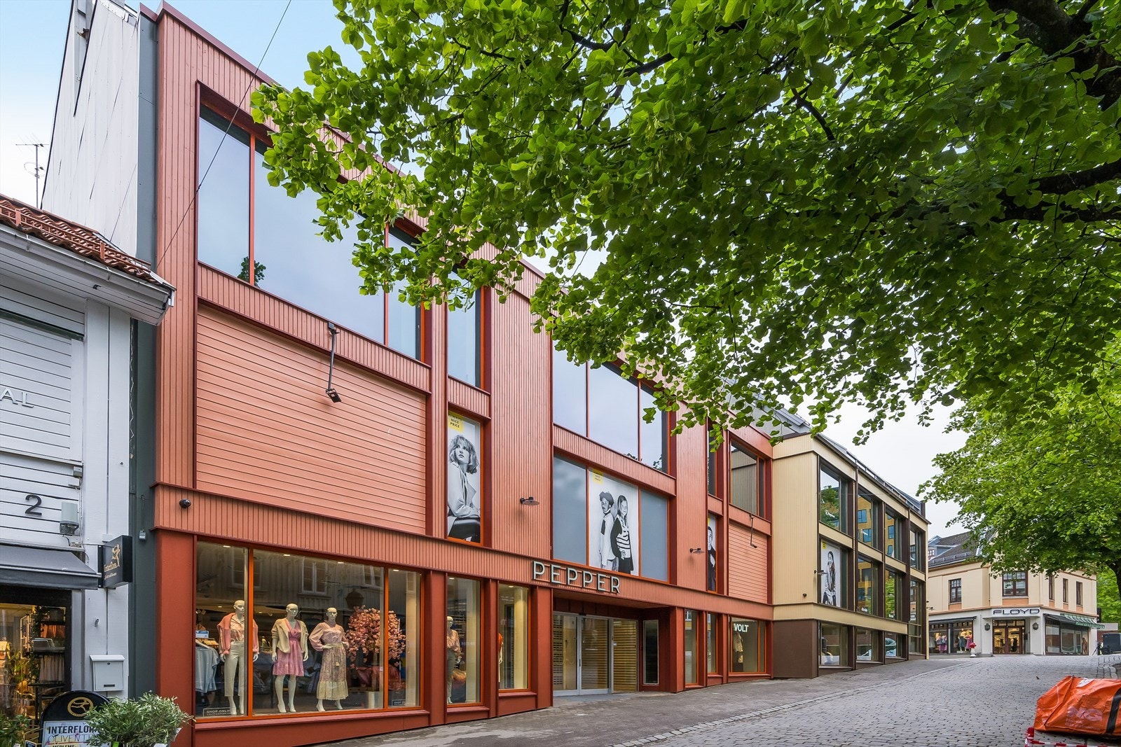 Fasade mot Torvgaten Galleribilde