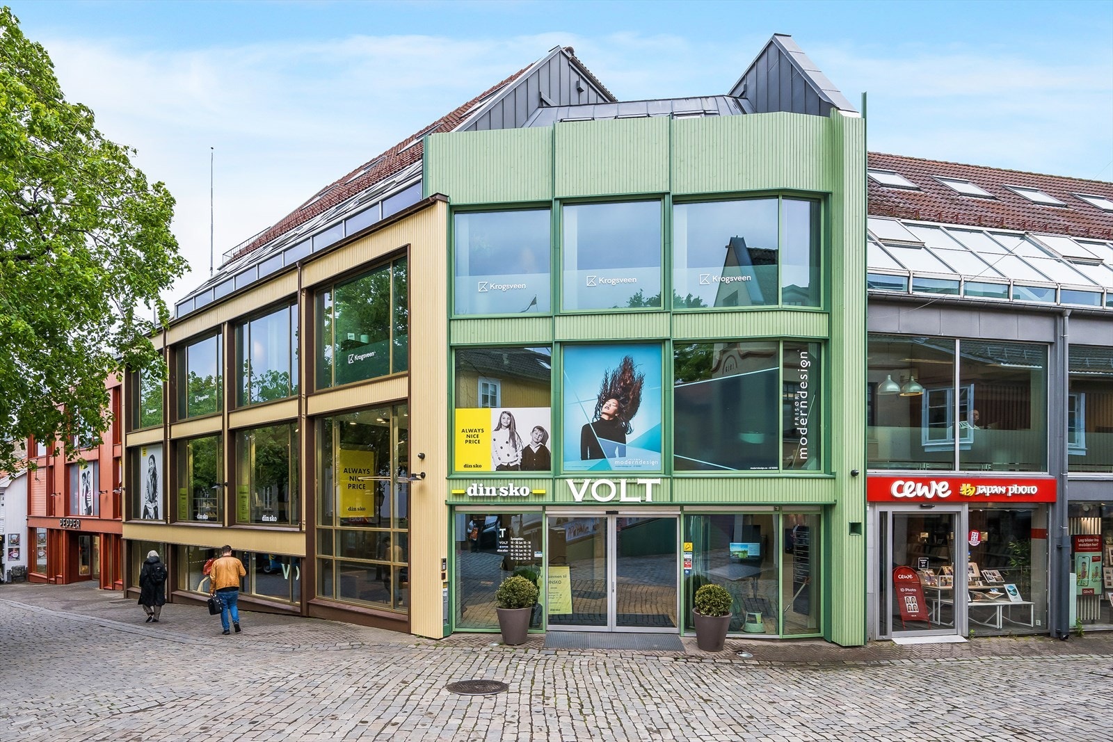 Torvgaten 4-6, inngang kontorfløy Galleribilde