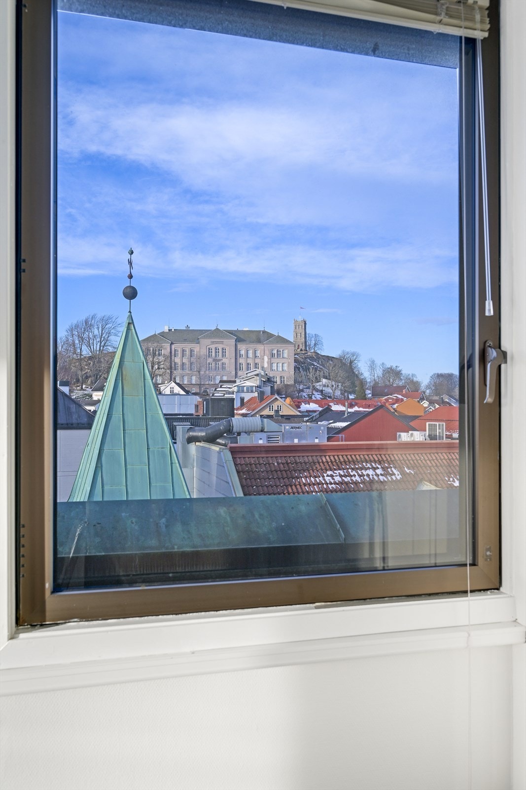 Flott utsikt for Slottsfjellet Galleribilde