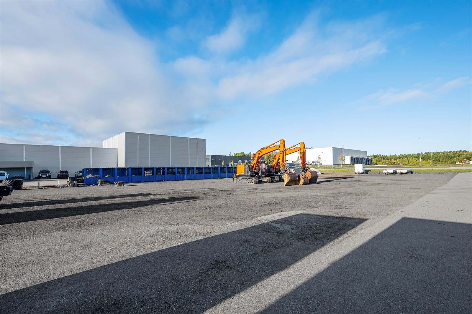 Tomt for utelagring Galleribilde