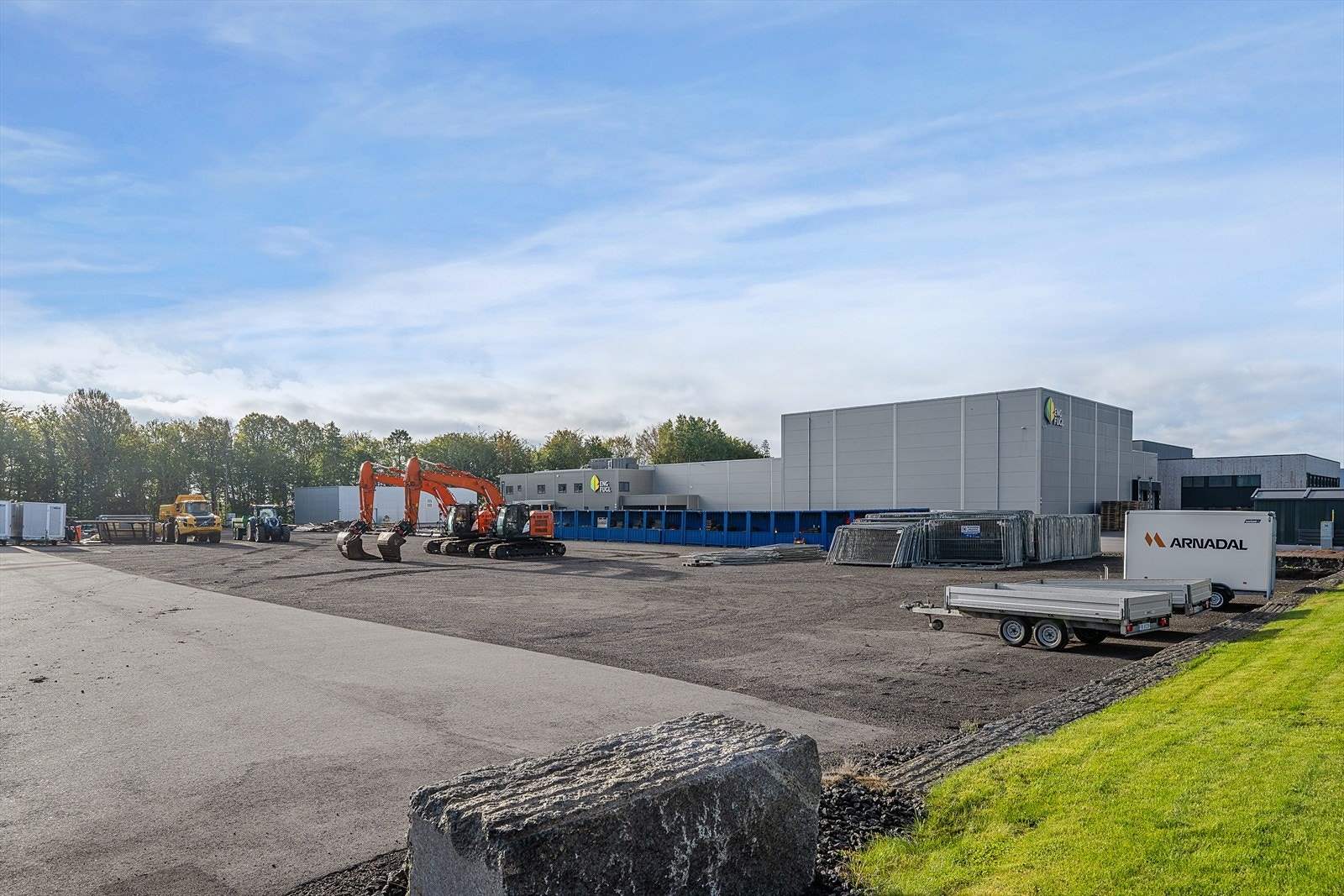 Tomt for utelagring Galleribilde