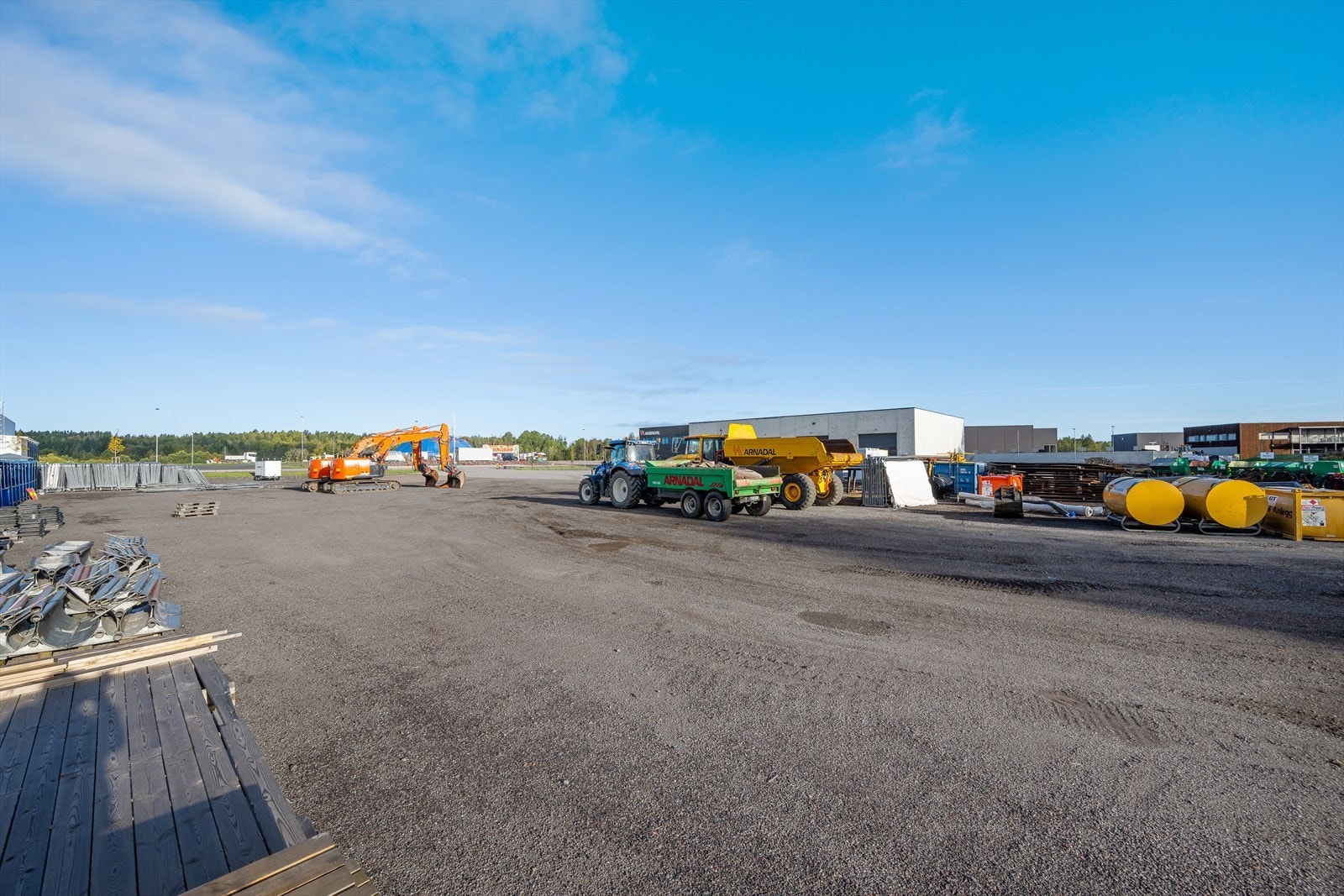 Tomt for utelagring Galleribilde