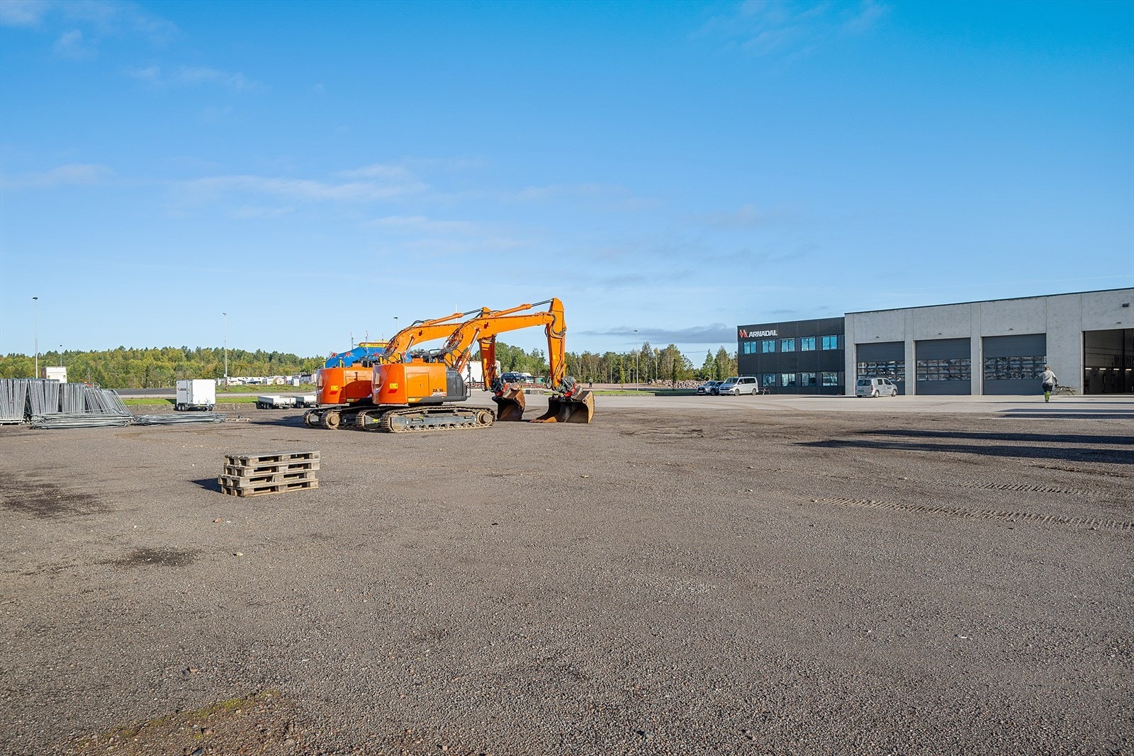 Tomt for utelagring Galleribilde