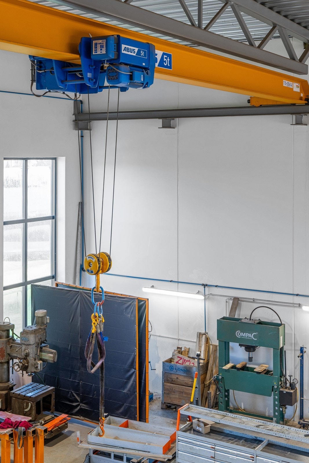 Traverskran med kapasitet 5 tonn Galleribilde