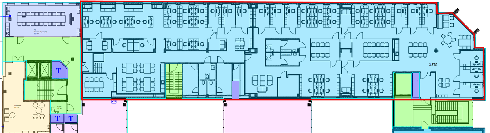 3. etg - Kirkegata 11c Galleribilde