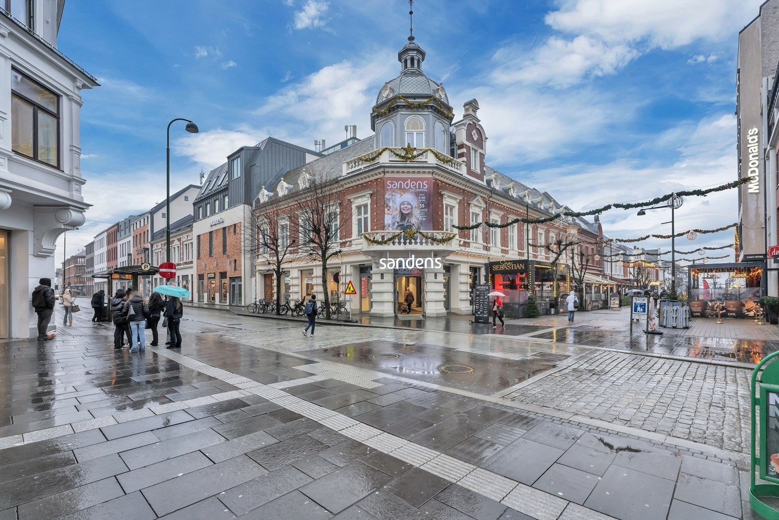 Sandens, sett fra Markens Galleribilde