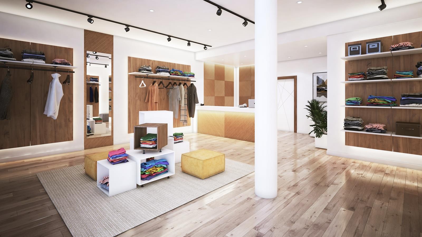 Totalrenovert næringslokale med store vindusflater og åpent salgsflate. Mange bruksområder! Galleribilde