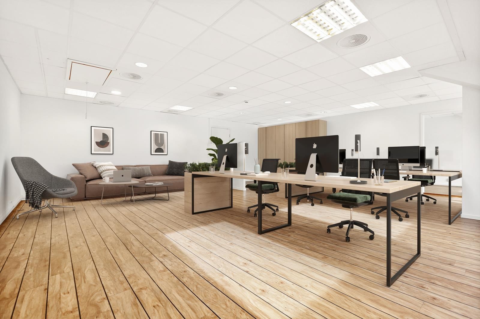 Møbleringsforslag Galleribilde