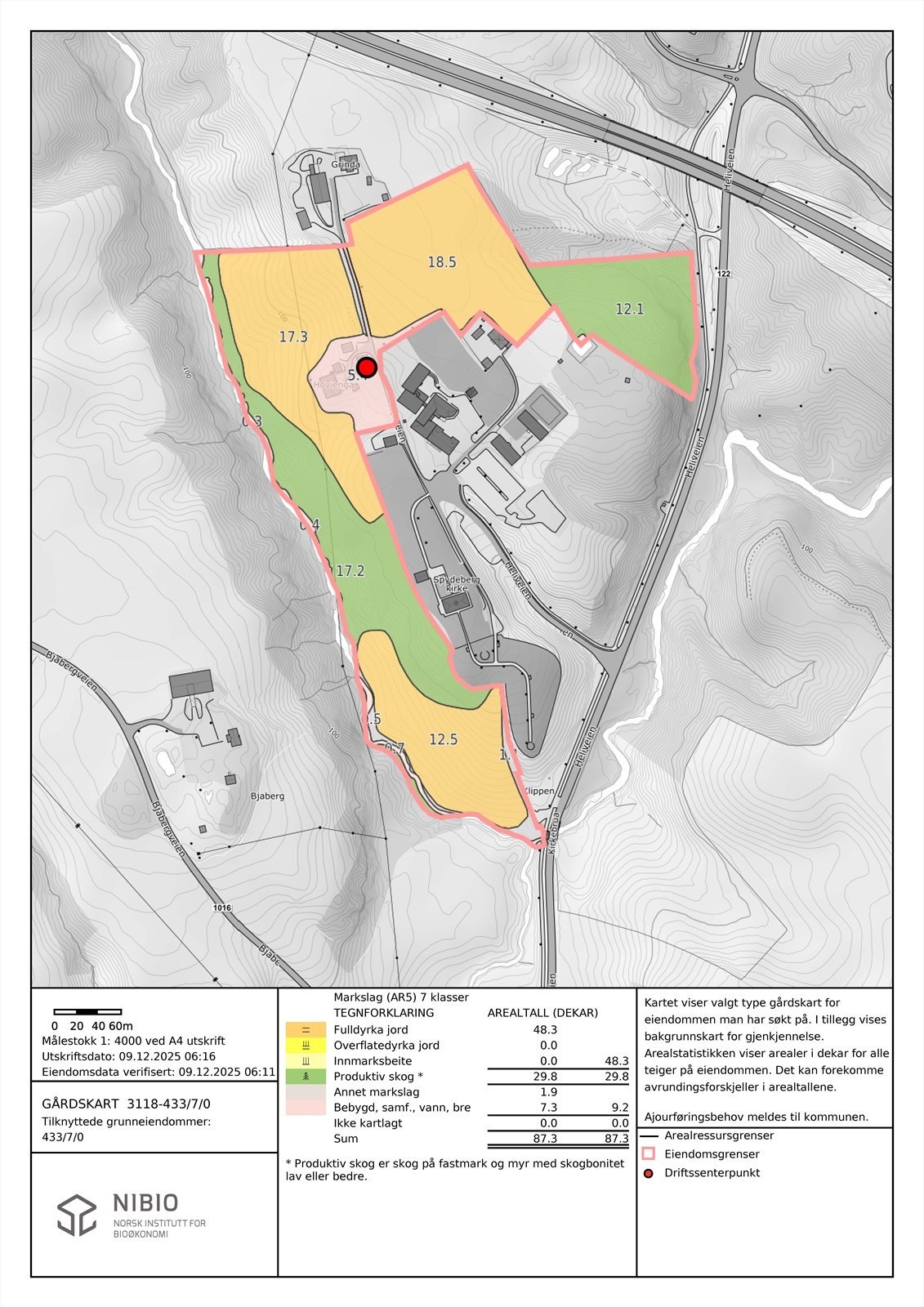 Gårdskart Galleribilde