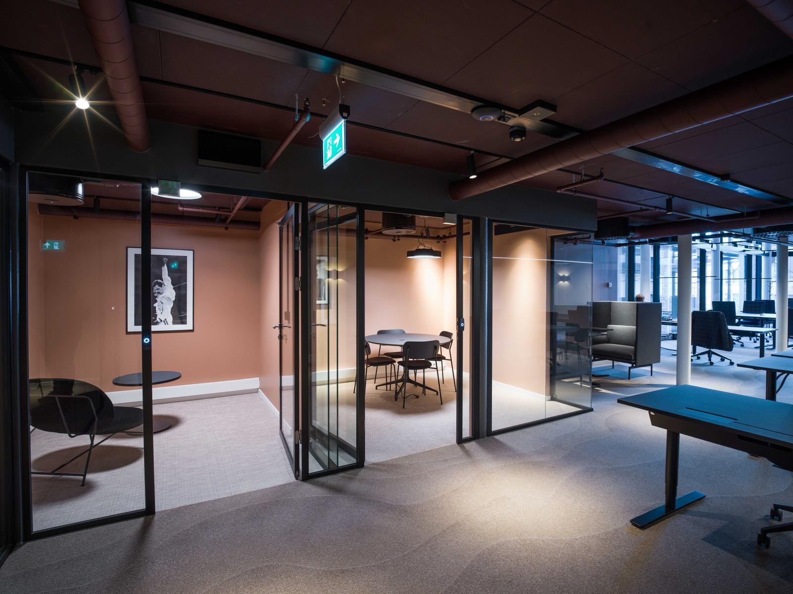 Kontorfellesskapet er inndelt i soner. Galleribilde