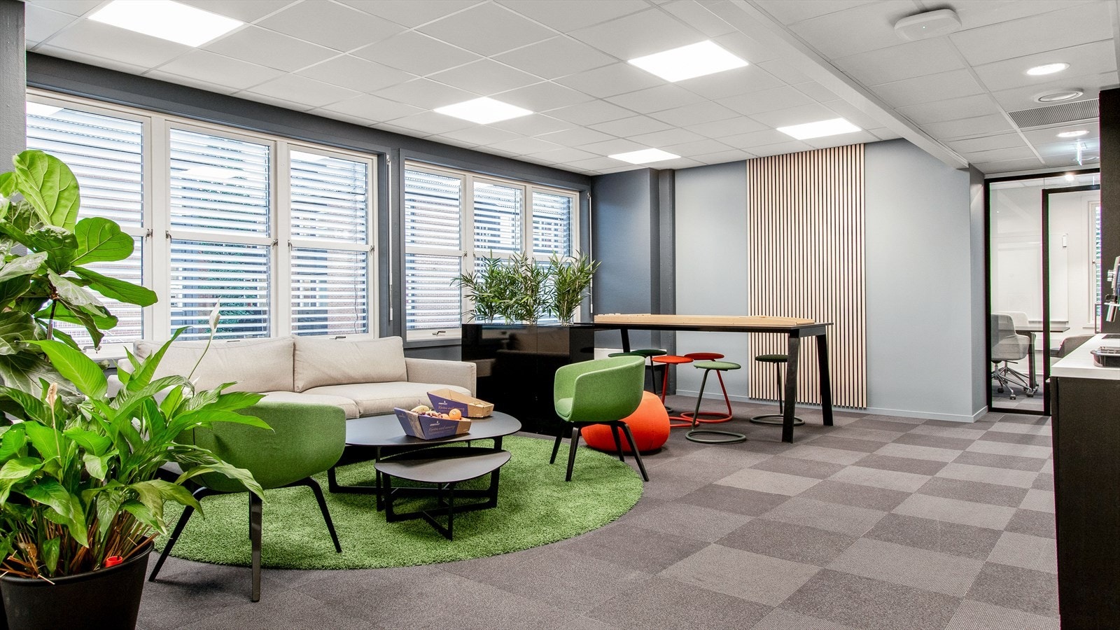 Eksempel sosial sone/mingleareal Galleribilde