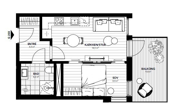 Plantegning G203-G503.jpg Galleribilde