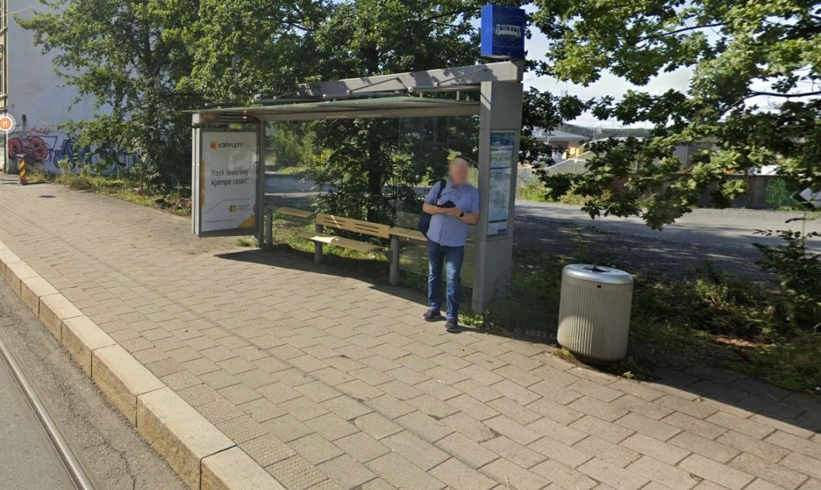 2min unna Oslo hospital - trikk som går rett til Sentrum. Galleribilde