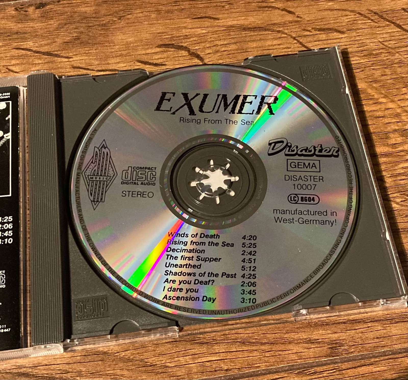Exumer - Rising from the sea SJELDEN CD | FINN-torget
