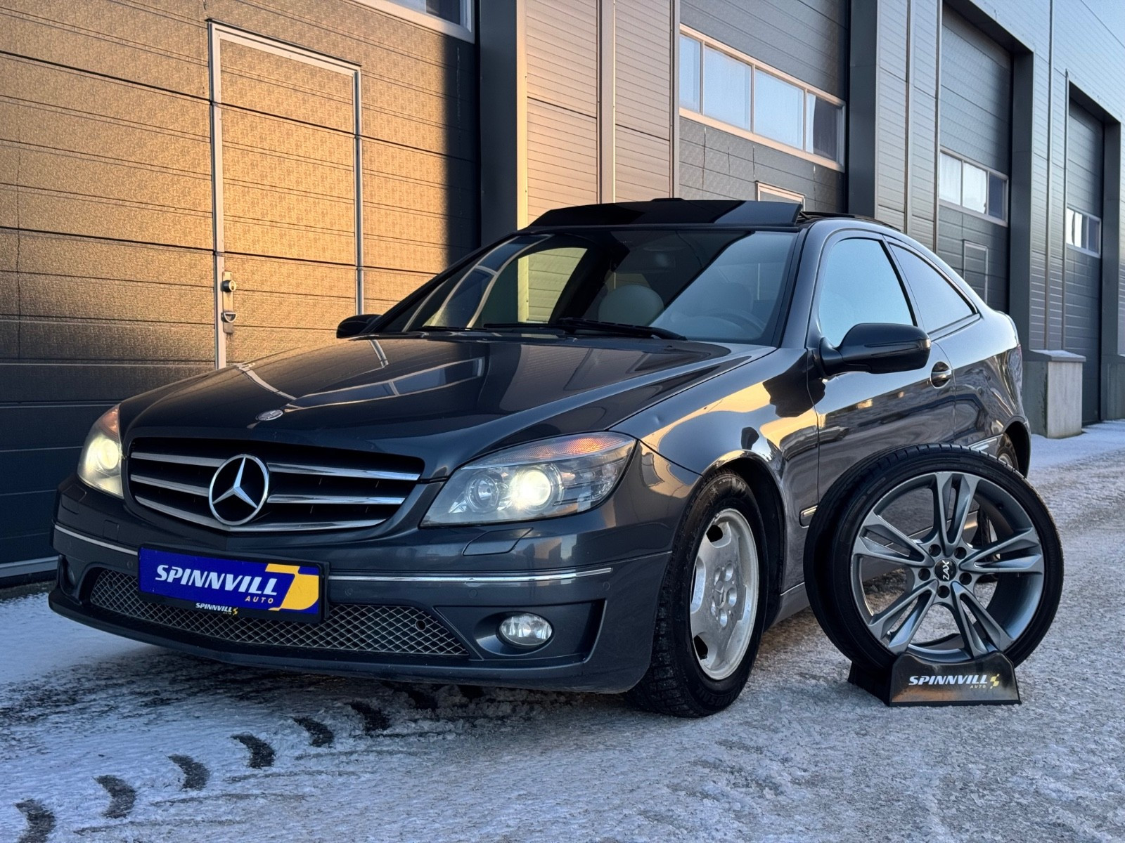 Mercedes-Benz CLC 220 CDi/ Glasstak/ Automat/ Cruise/ Ny EU/ 2
