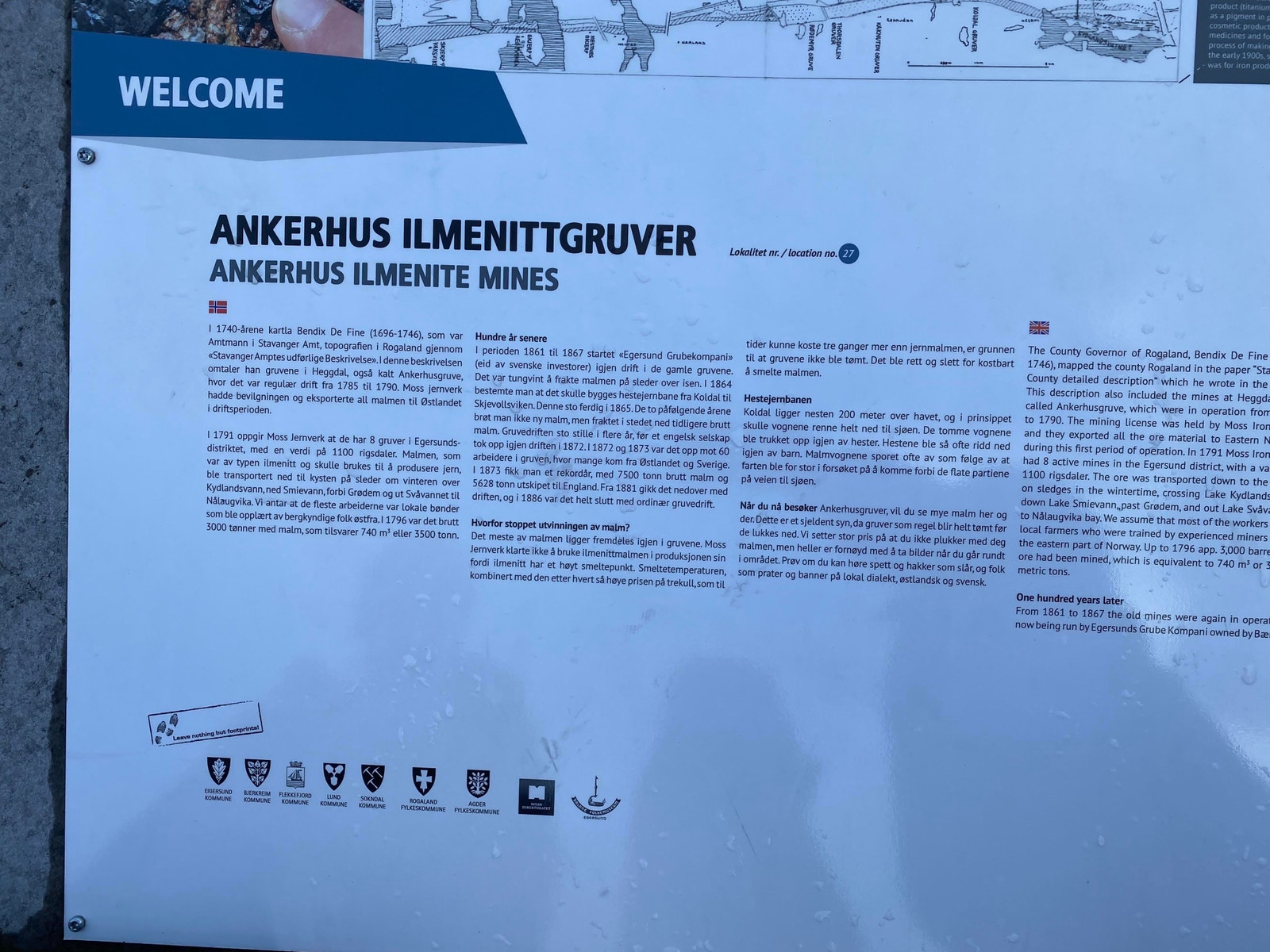 Informasjon om området rundt Galleribilde