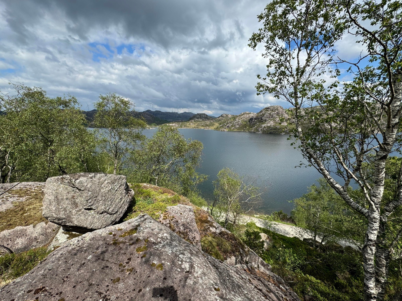 Utsikt fra tomt Galleribilde