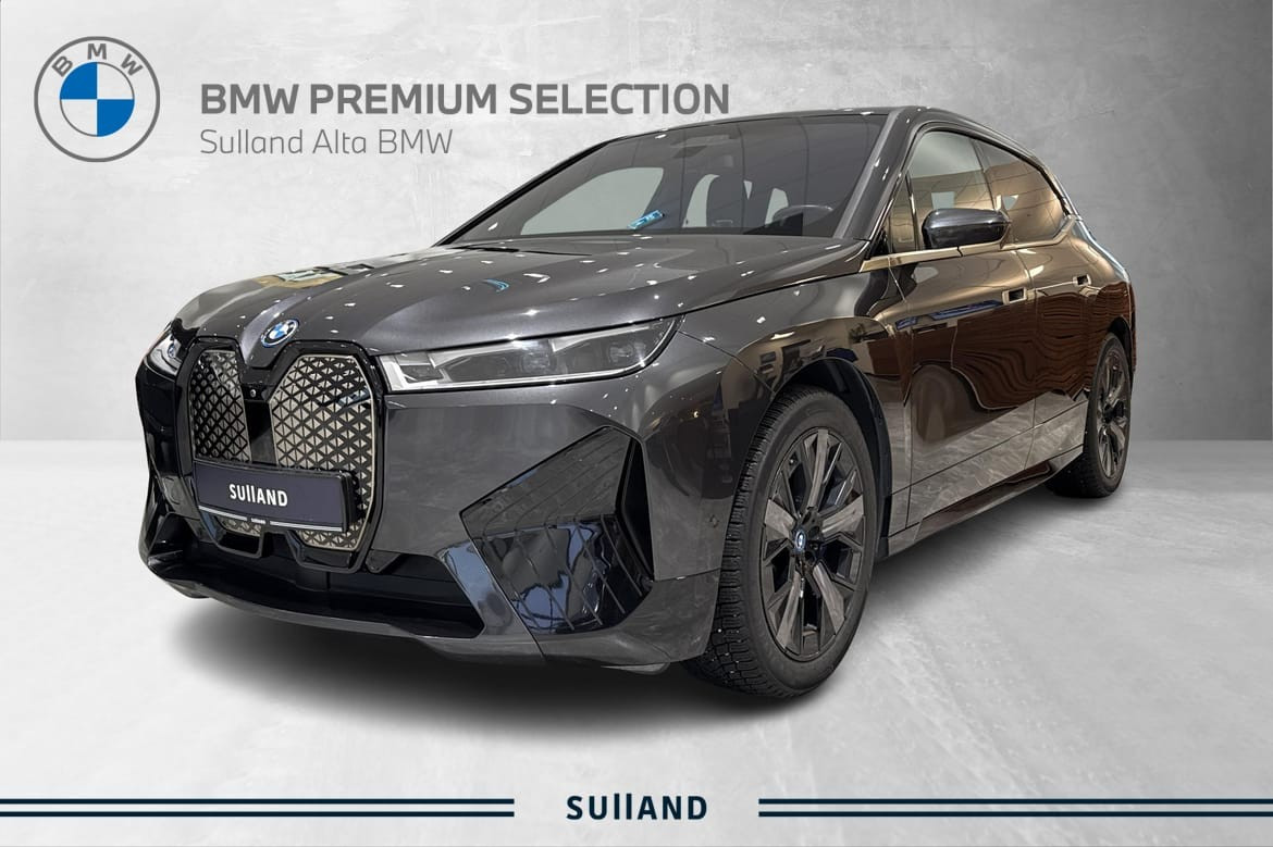 BMW iX xDrive 40 Fully Charged, Amido, Multiseter, Ventilerte seter,