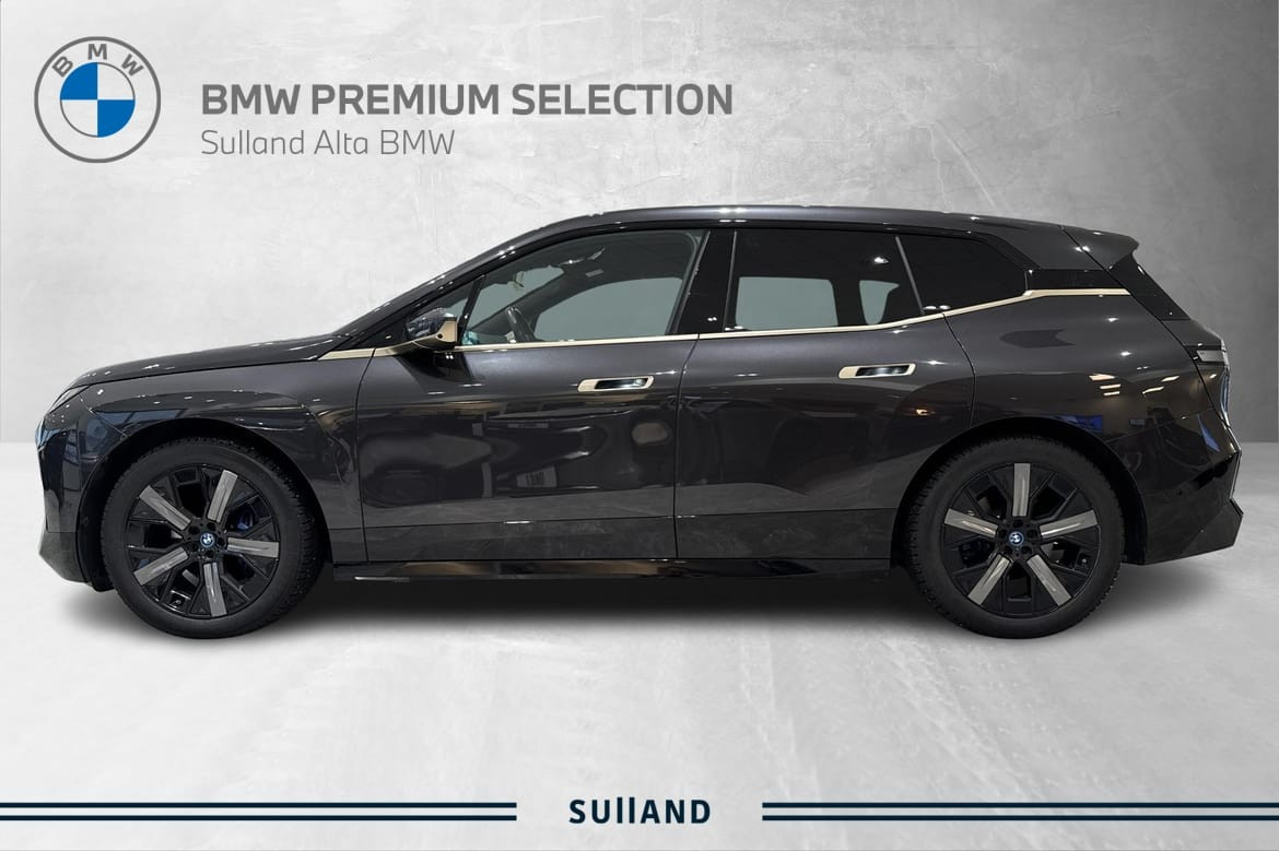 BMW iX xDrive 40 Fully Charged, Amido, Multiseter, Ventilerte seter, 2