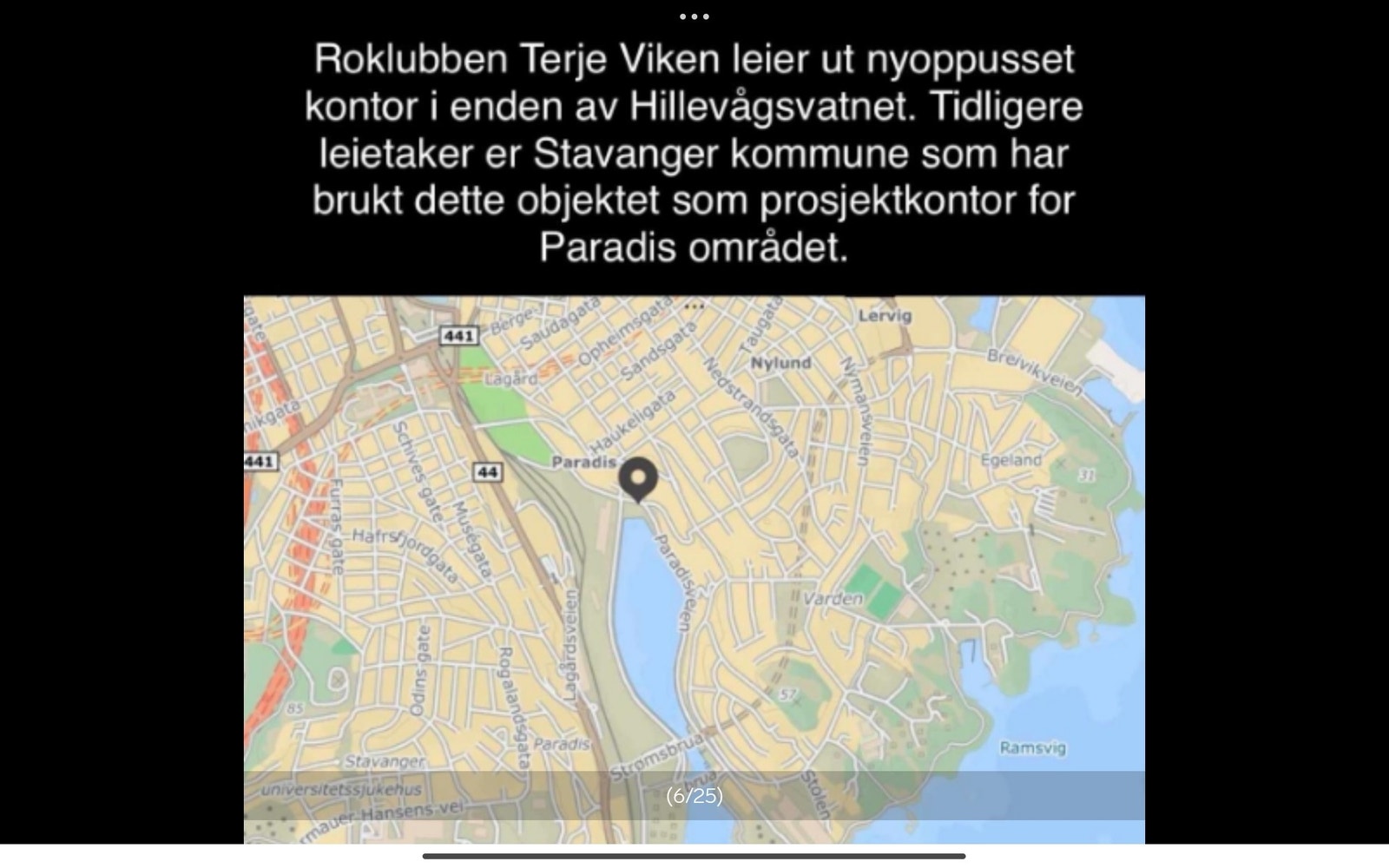 Sentralt, nær sentrum og Paradis Galleribilde
