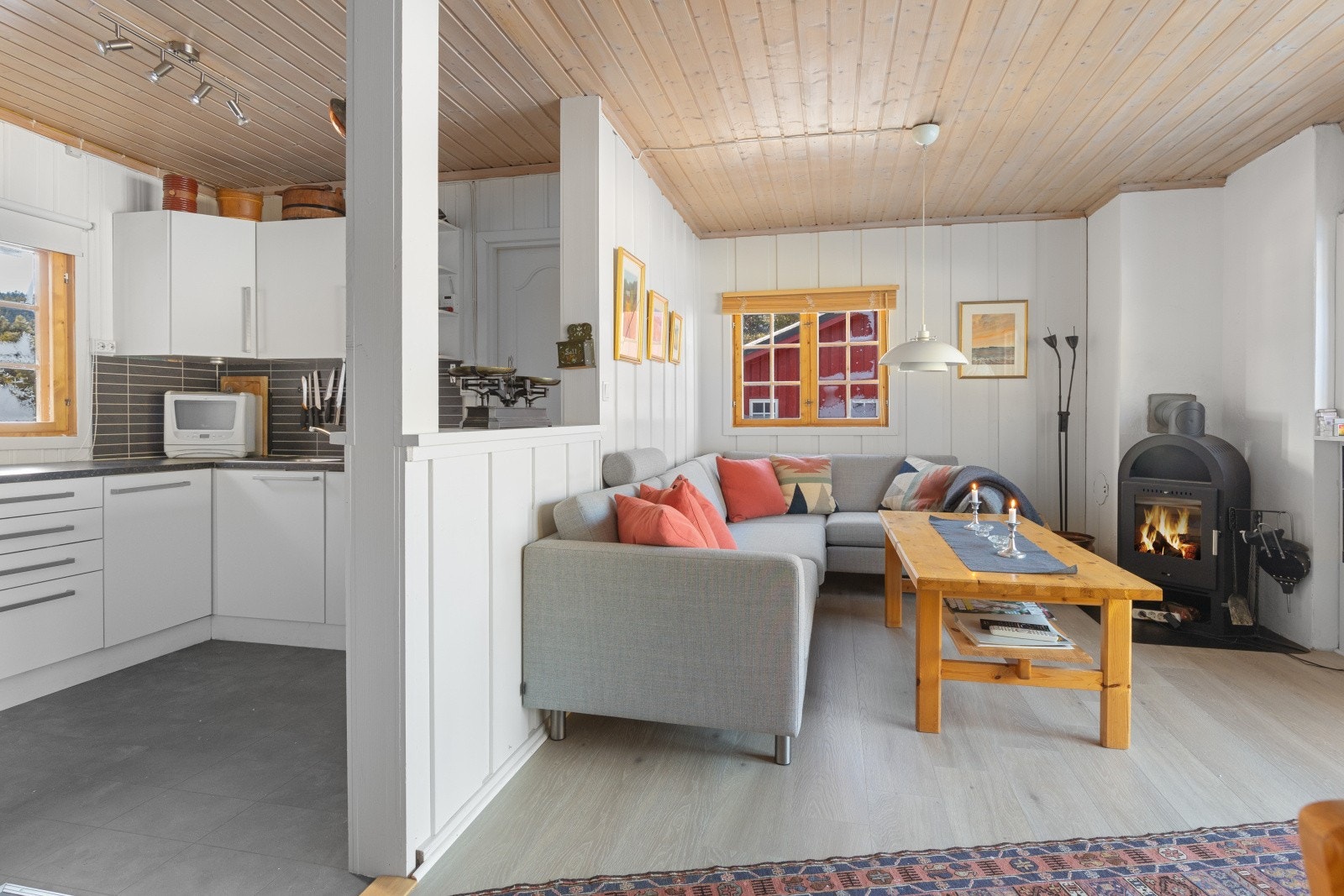 Stue/kjøkken Galleribilde