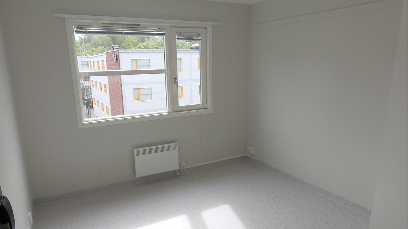 Rommet uten møbler Galleribilde