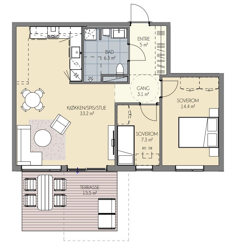Plantegning andel 3.jpg Galleribilde