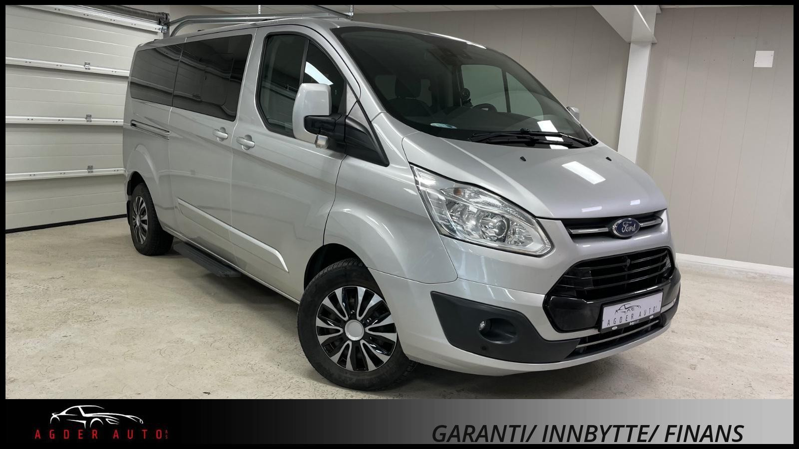 Ford Tourneo Custom 2,0D 170hk 9-Seter/Krok/Kamera/Cruise/PDC/Navi/Webasto