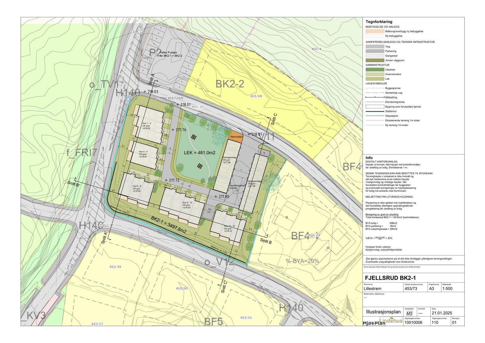 Situasjonsplan. Galleribilde