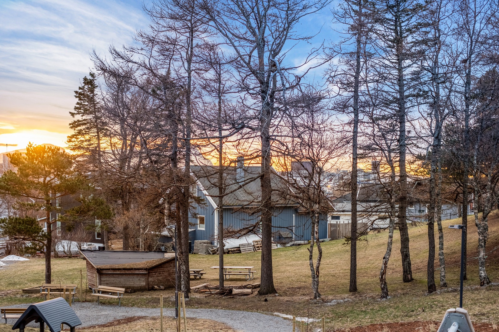 Området er pent opparbeidet og har en flott tilknytning til parken. Galleribilde