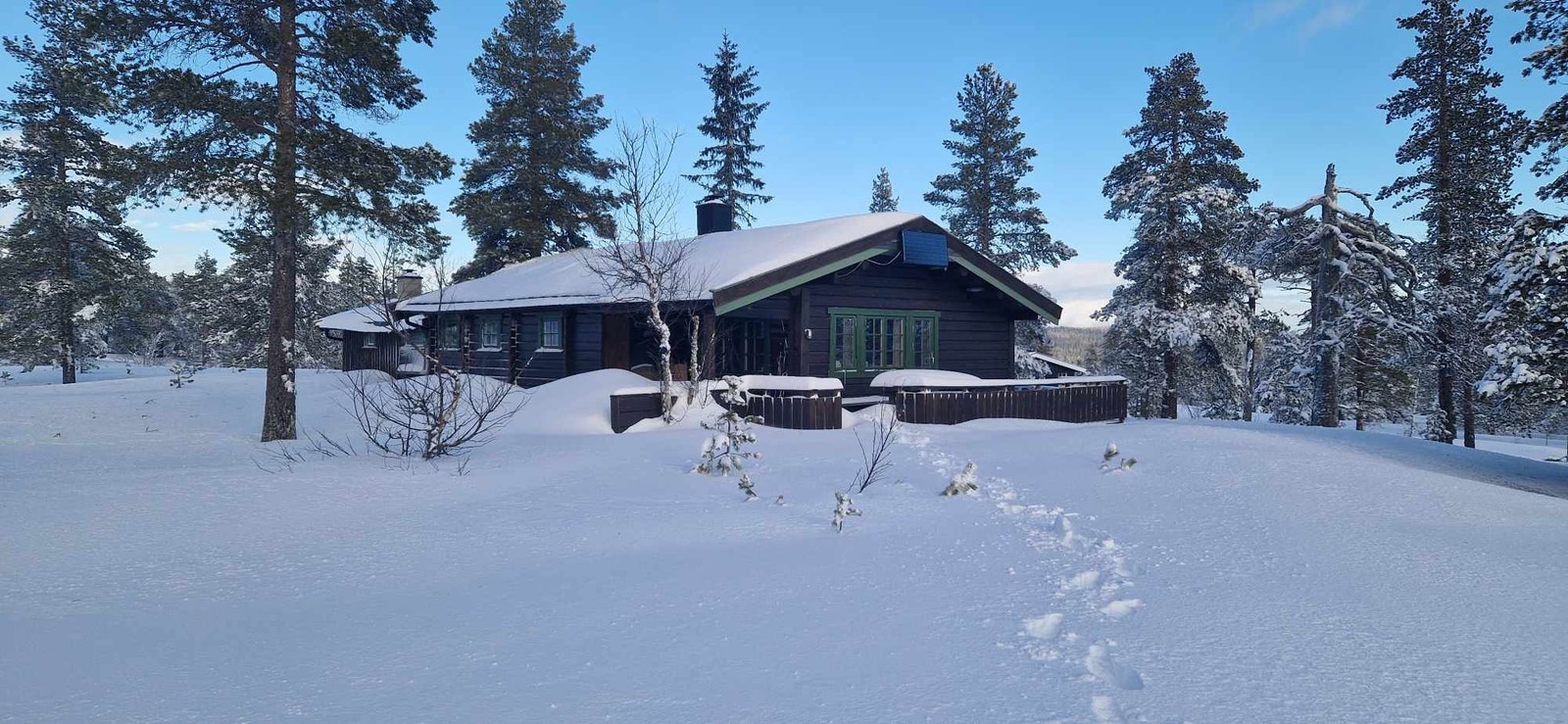 Usjenert og nærme skiløyper Galleribilde