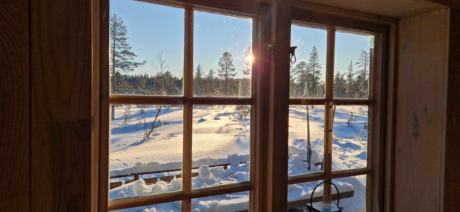 Utsyn fra stue Galleribilde