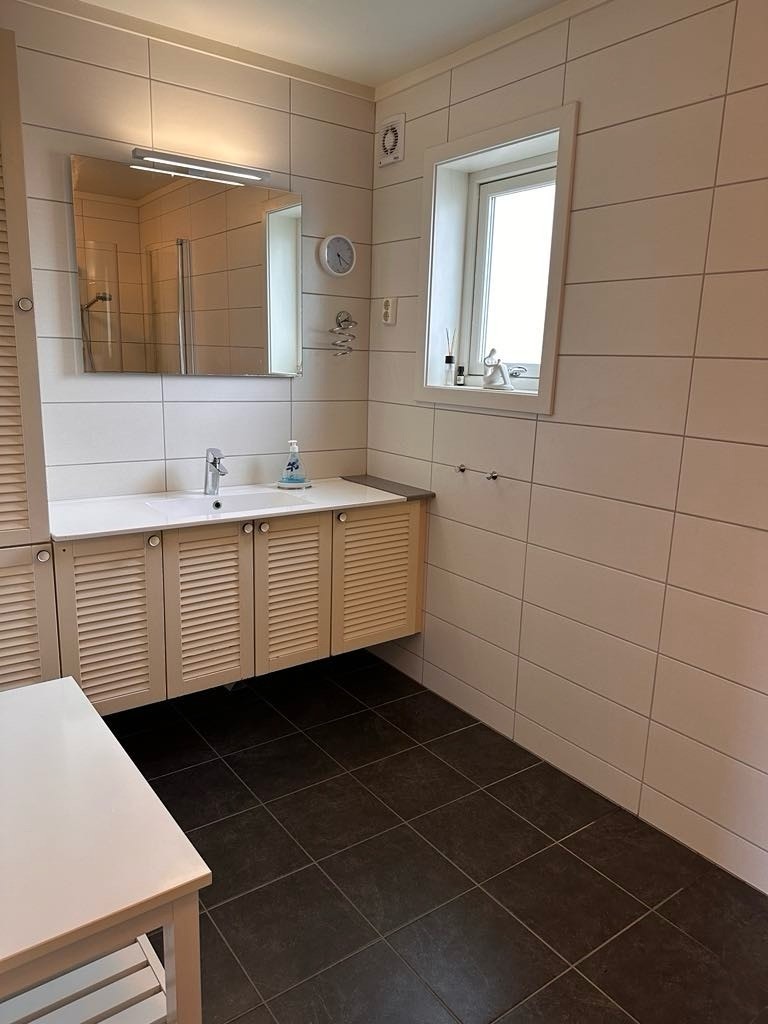 Bad m/dusj oppe Galleribilde