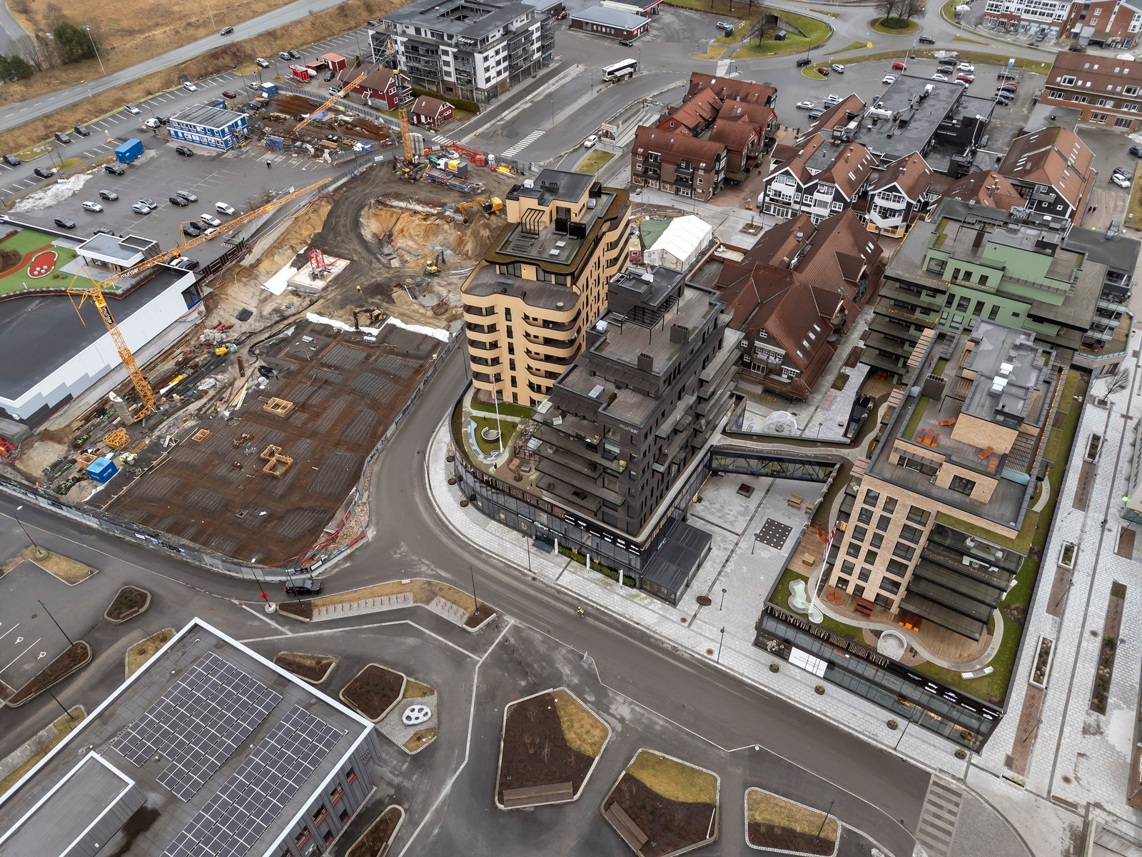 Dronebilde februar Galleribilde