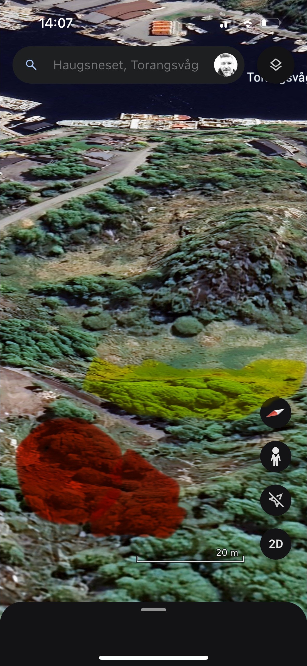 Rød er 34-117, Gul ureg. eiendom. Galleribilde