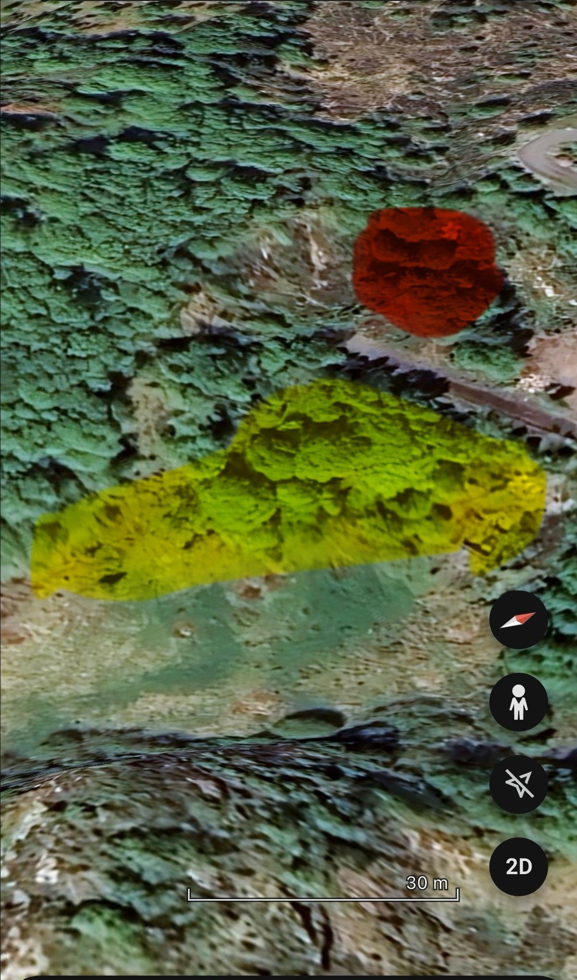 Rød er 34-117, Gul ureg. eiendom. Galleribilde