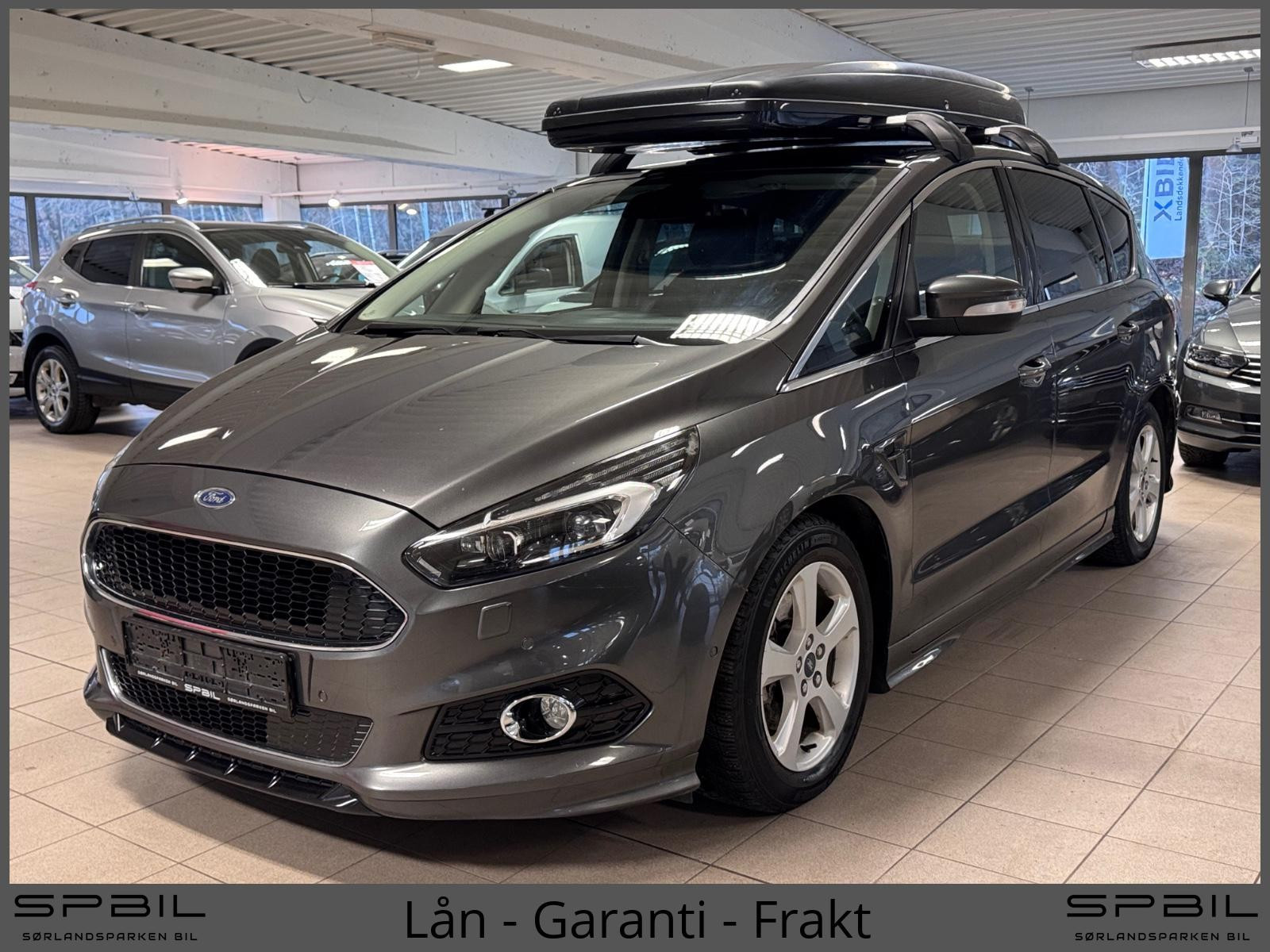 Ford S-MAX 180Hk Aut TITANIUM S AWD Navi Pano DAB+ 7.Seter EU10/26